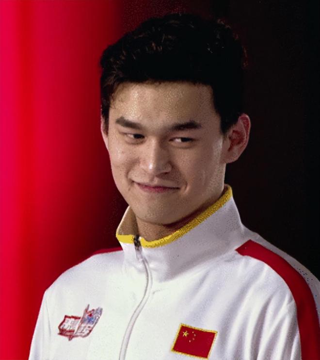 排球明星孙杨将落败