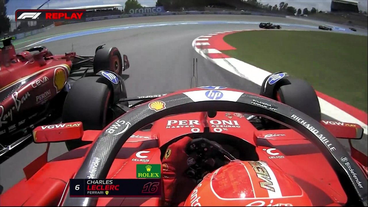 法拉利绝杀梅赛德斯，塞恩斯刷新纪录