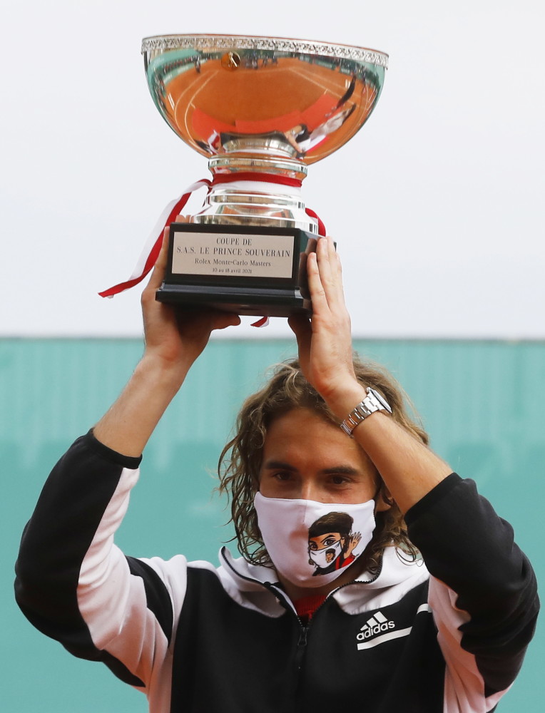 温网力克蒙特卡洛大师赛，西西帕斯刷新纪录